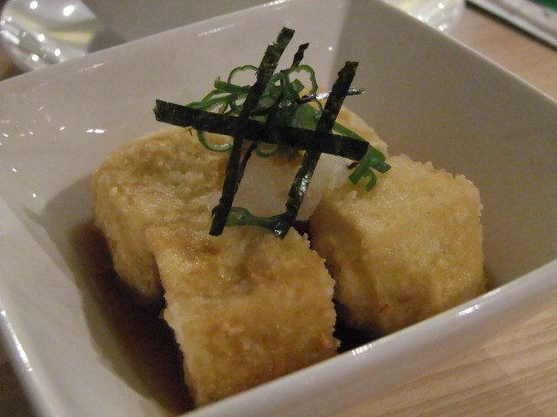 Agedashi tofu at Mushu