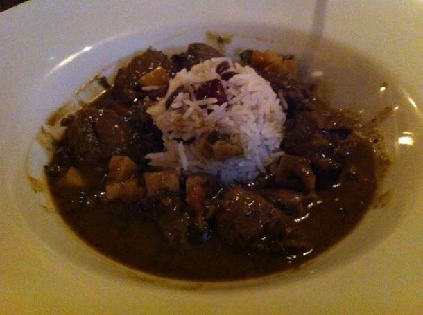 Goat curry at Dean Swift