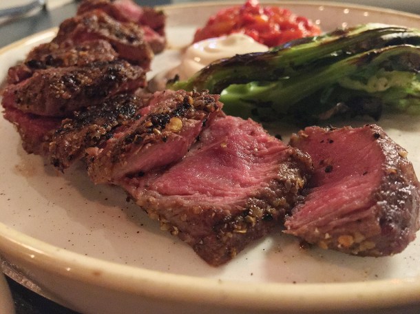 illustrative photo of the onglet steak at Opera Tavern