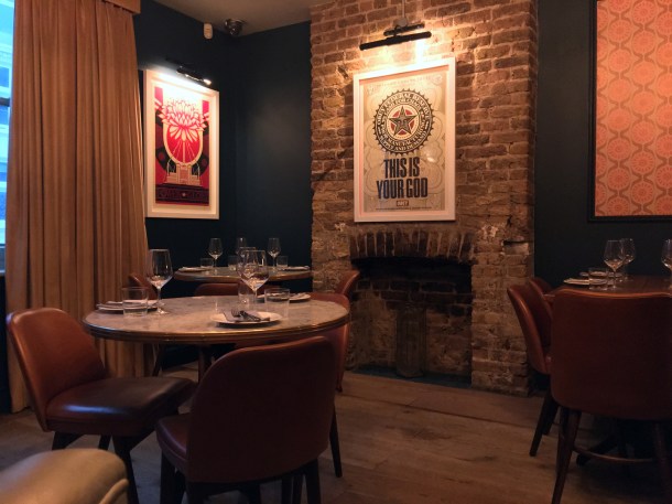illustrative photo of the upstairs at Opera Tavern