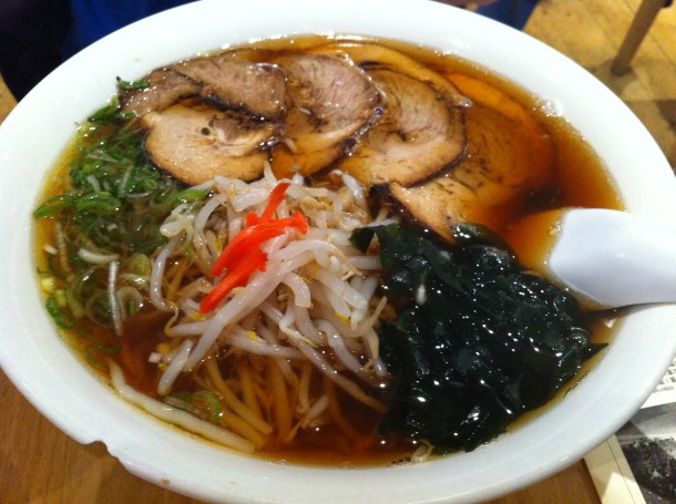 Pork ramen at Taro Brewer Street