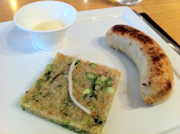 Boudin blanc at The Modern