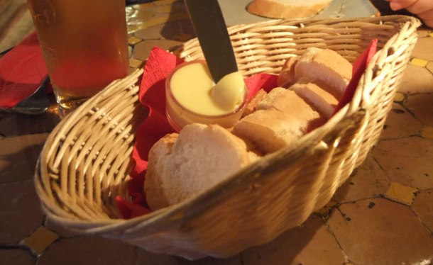 bread basket at The Triangle