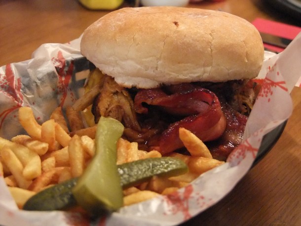 The Punisher burger