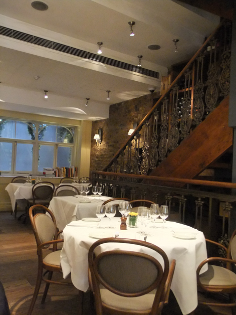 decor at babbo london