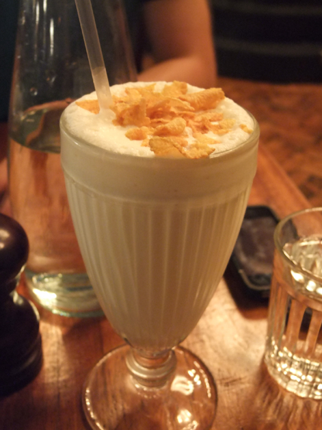 cornflake milkshake at hawksmoor covent garden seven dials
