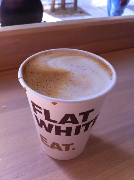 Eat flat white eat flat white