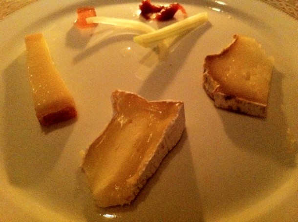 French cheeses at gauthier soho