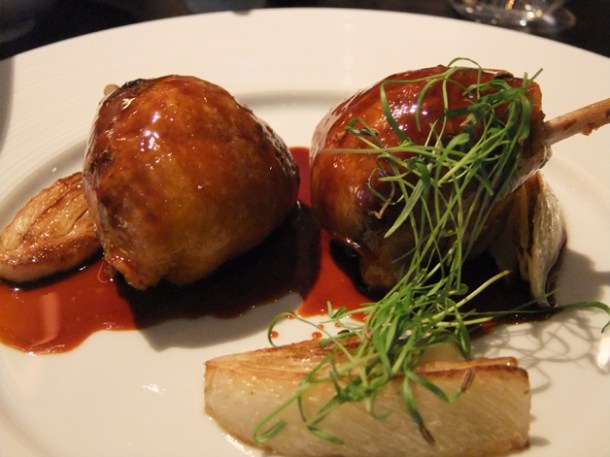 powdered duck at dinner by heston blumenthal