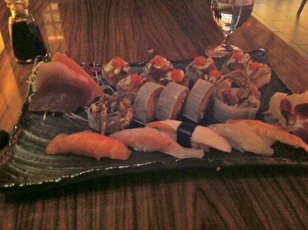 Matsu sushi platter at Shibuya matsu sushi platter at shibuya