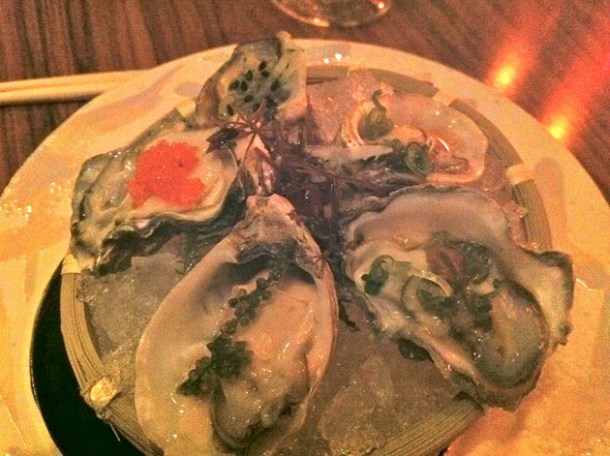 oysters at Shibuya