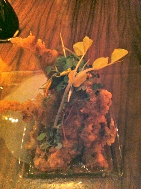 soft shell crab at Shibuya