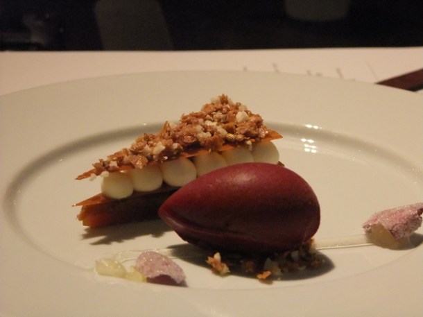 taffety tart at dinner by heston blumenthal
