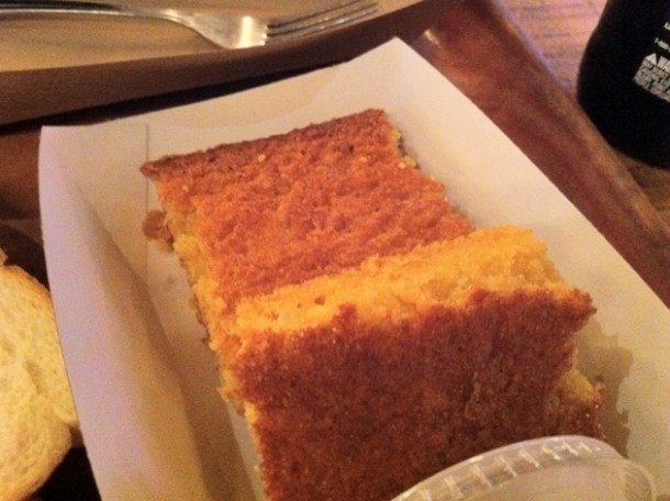 corn bread at hill country new york