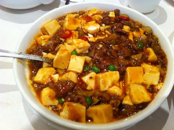 ma po tofu at Four Seasons Wardour Street ma po tofu at four seasons wardour street