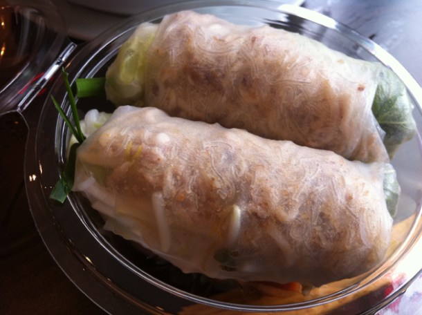 summer roll at Caphe House summer roll at caphe house