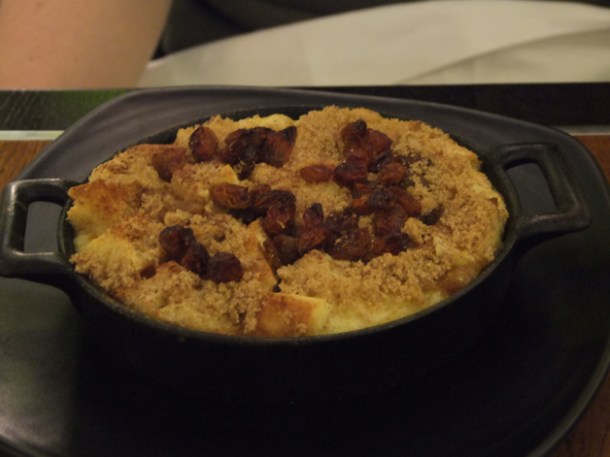 bread and butter pudding at Bread Street Kitchen bread and butter pudding at bread street kitchen