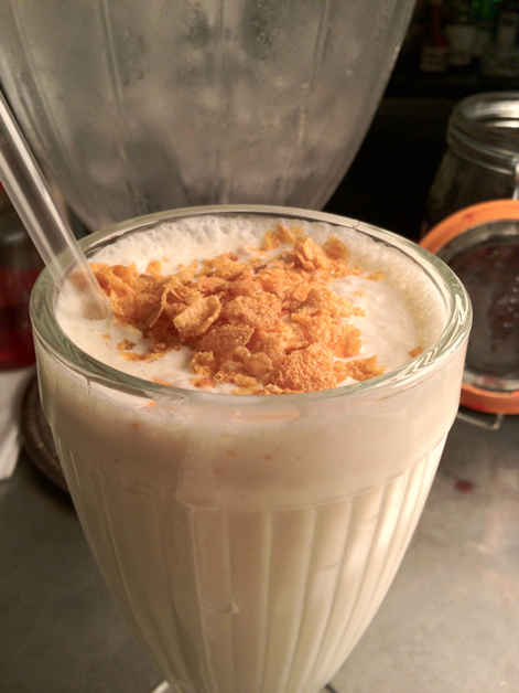 cornflake milkshake at hawksmoor