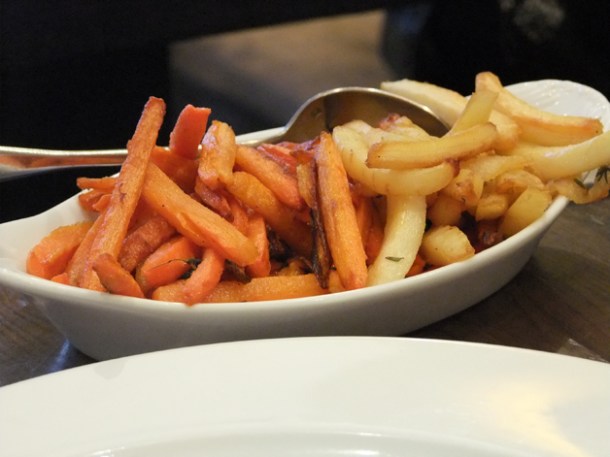honey roasted root vegetables at about thyme