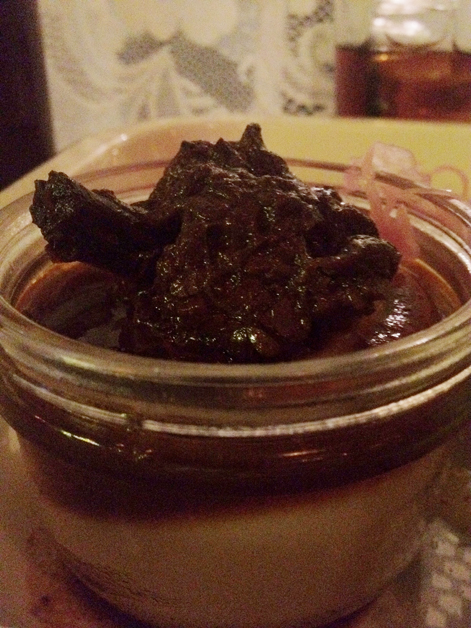burnt end mashed potato at pittcue soho