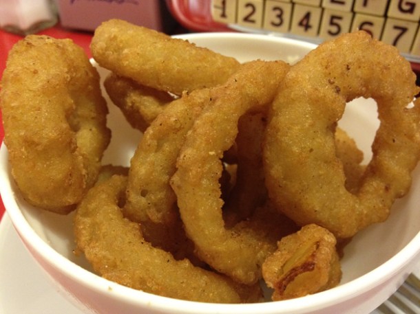 Ed's Easy Diner onion rings onion rings at ed's easy diner