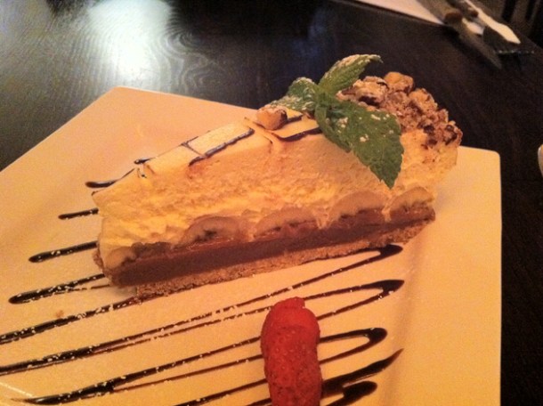 banoffee pie at Haché hache banoffee pie