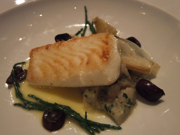 halibut at trois garcons