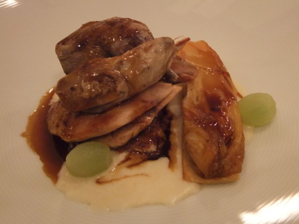 oven roasted partridge at morgan m