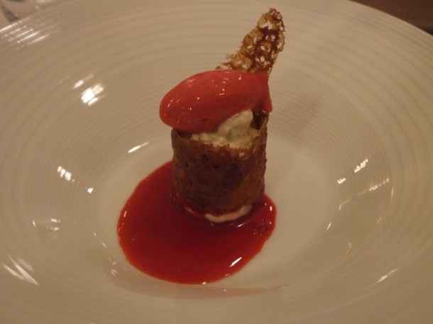 rice pudding pre dessert at morgan m