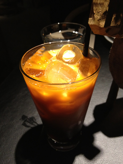Thai iced tea at Suda thai iced tea at suda