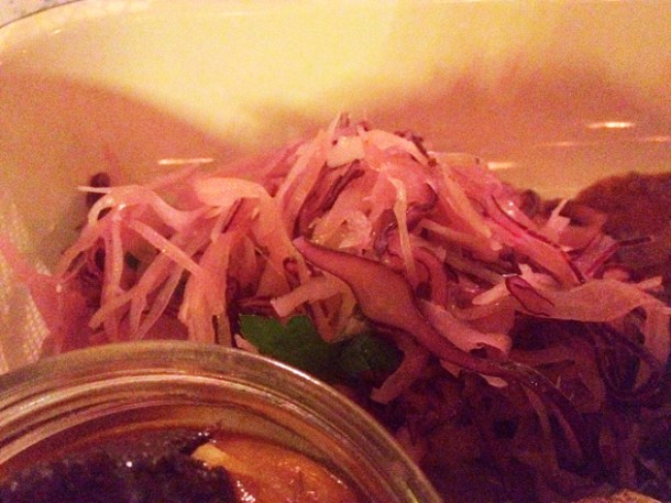 vinegar slaw at pittcue soho
