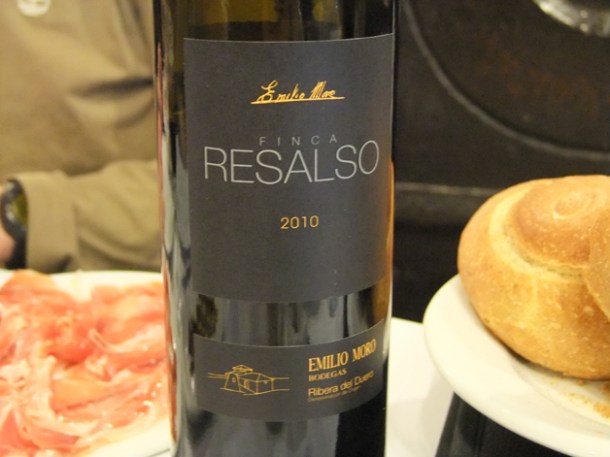 2010 emilio moro finca resalso at los caracoles