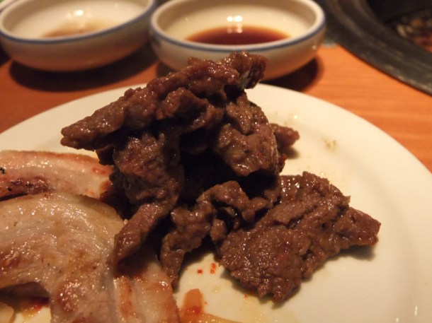 barbecued beef short rib at asadal