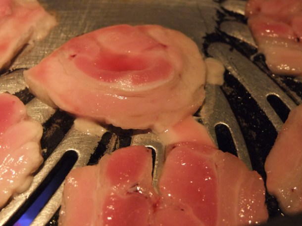 pork belly barbecued at asadal