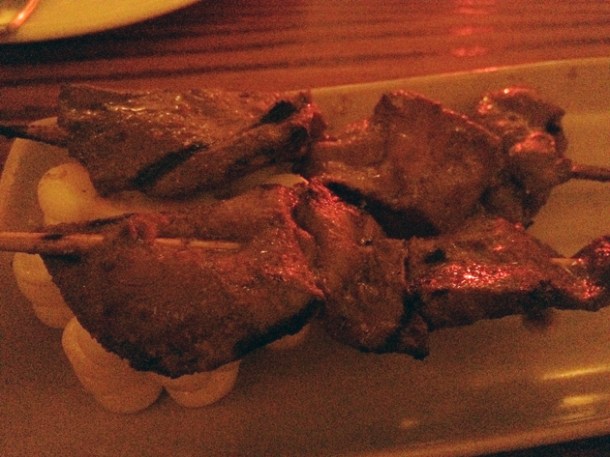 corazon beef hearts at ceviche london