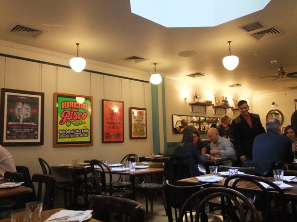 interior decor at ceviche london