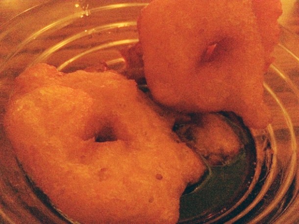 picarone doughnuts at ceviche london