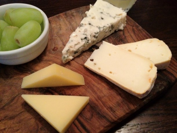 roquefort, reblochon and comté at côte