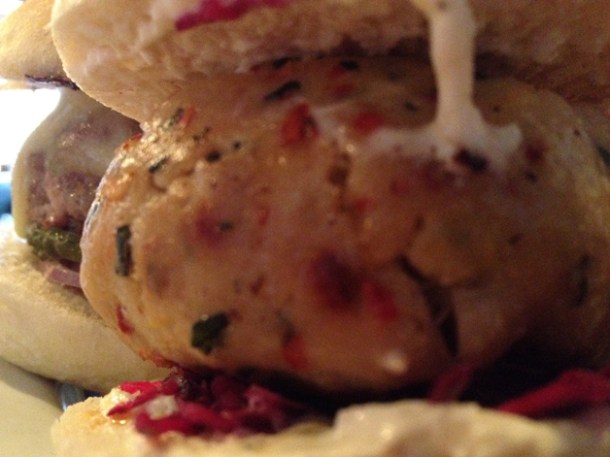 spiced mackerel slider at spuntino