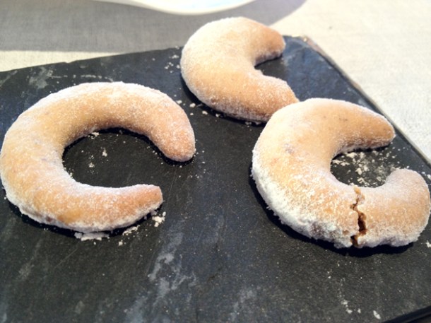 walnut, almond and hazelnut biscuits at steirereck wien