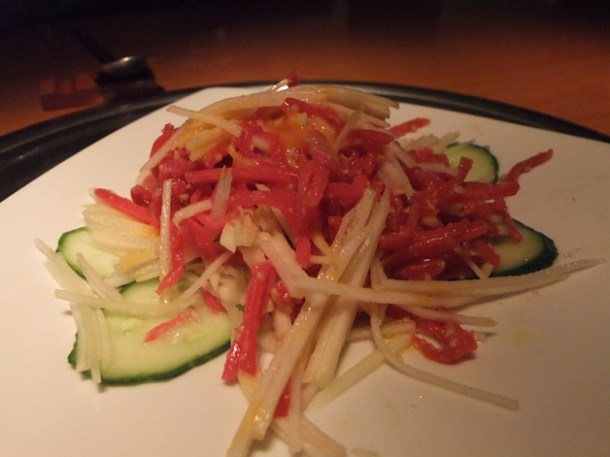 korean raw beef at asadal