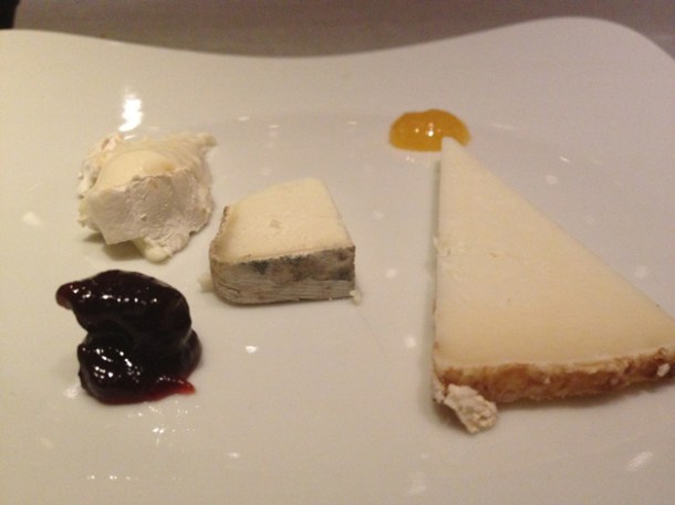 cheese selection at saüc