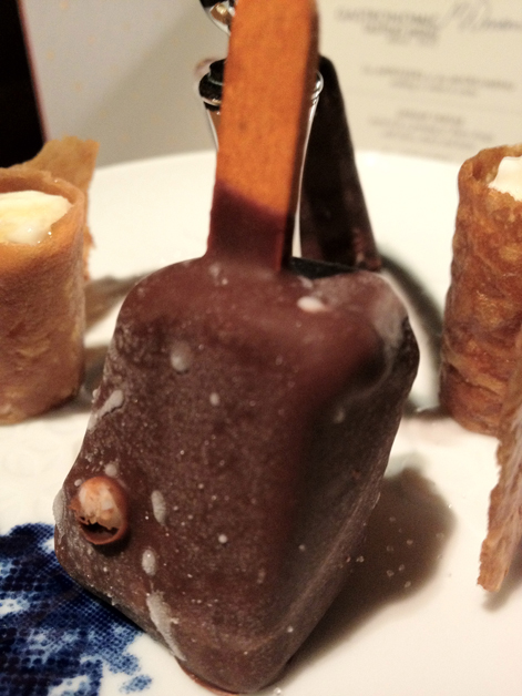 Mini Frac ice cream petit fours at Moments Barcelona mini frac ice cream petit fours at moments mandarin oriental hotel barcelona