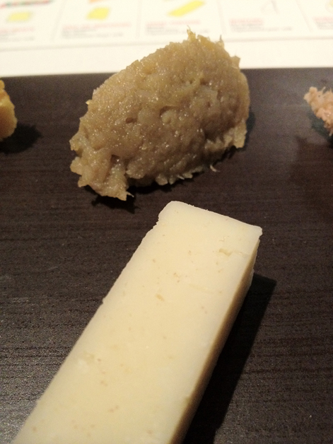 Ossau Fermier and artichoke confit at Moments Barcelona ossau fermier and artichoke confit at moments mandarin oriental hotel barcelona