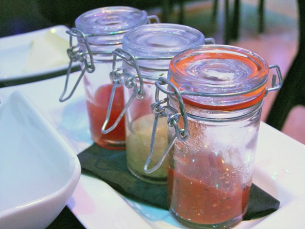 sauces at Bubbas sauces at bubba's