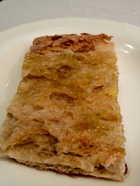 Catalan olive oil bread at Gelonch olive oil bread at gelonch