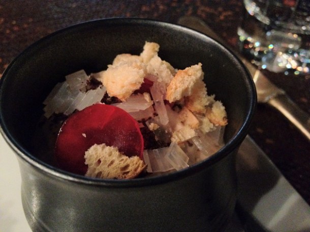 foie gras foam at t8