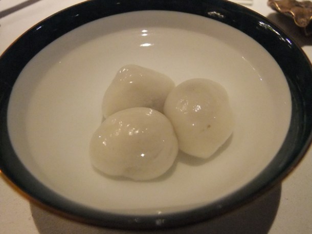 glutinous rice balls filled with sesame paste at soahc