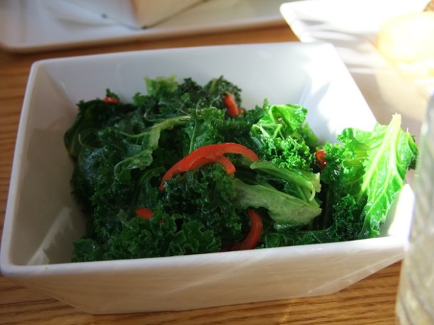 kale at Food For Friends kale at food for friends