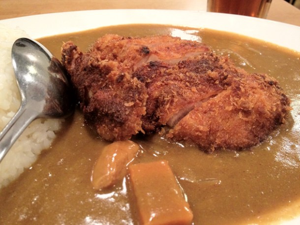 katsu pork curry at ittenbari